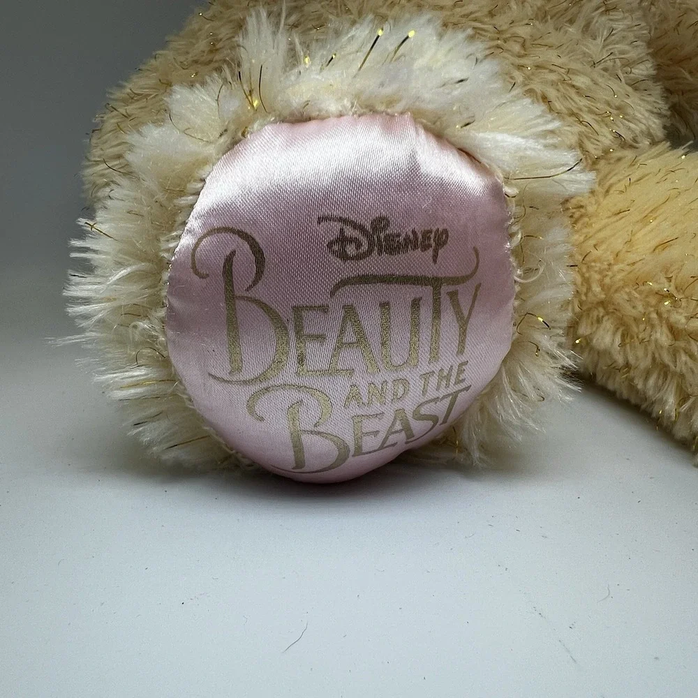 Build A Bear‎ Disney Beauty and The Beast Belle Plush 16 Inch 2017 Metallic Fur